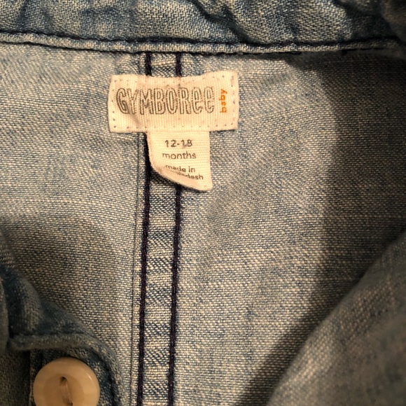 One Piece Jean Jumpsuit - Picture 5 of 7